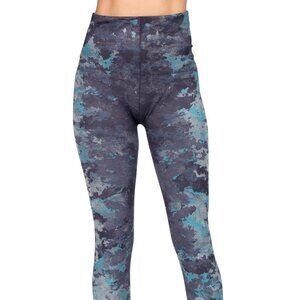 M. Rena Tie Dye Print Tummy Control Leggings. One Size